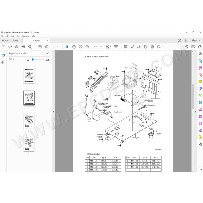 Hyundai Crawler Excavator R260LC-9A R260LC-9S service manual