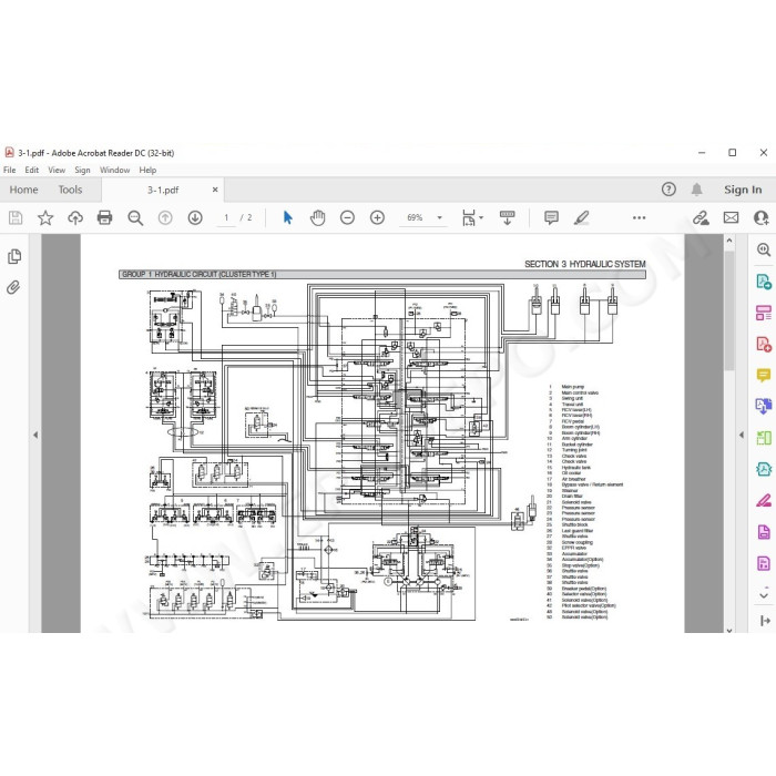 Hyundai Crawler Excavator R300LC-9A R300LC-9SH R300LC-9S service manual