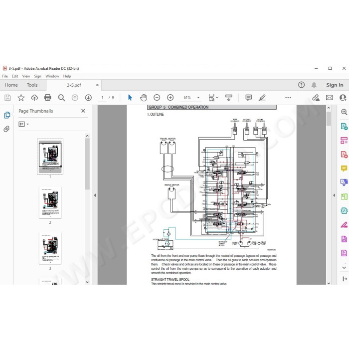 Hyundai Crawler Excavator R430LC-9 R430LC-9A R430LC-9SH service manual