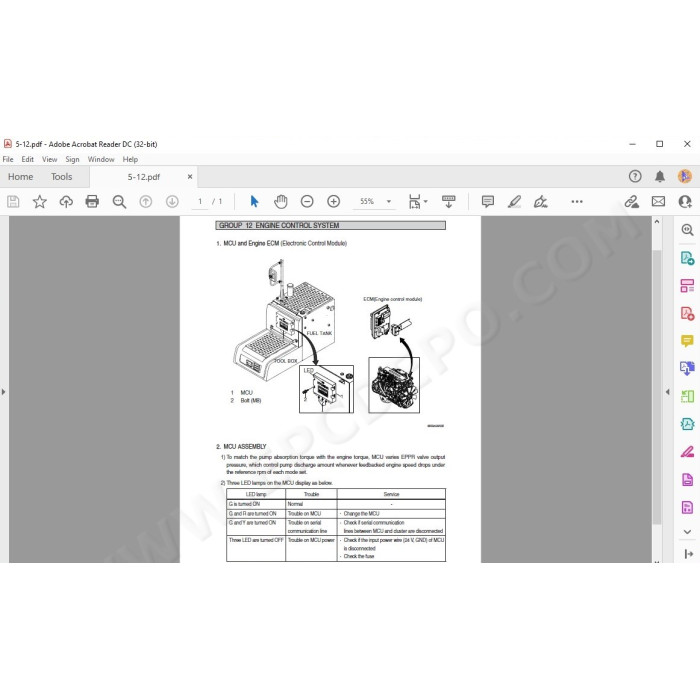 Hyundai Crawler Excavator R480LC-9A R520LC-9A service manual