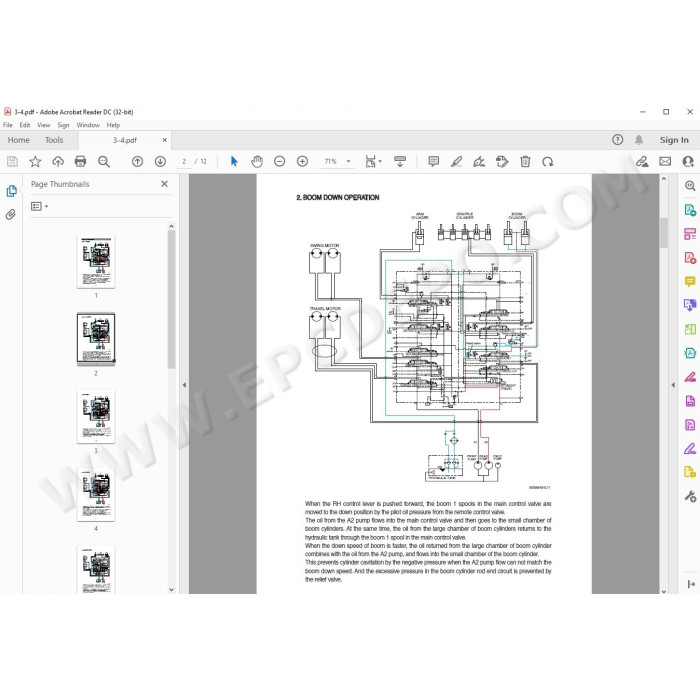 Hyundai Crawler Excavator R480LC-9MH service manual