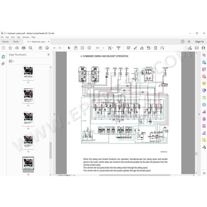 Hyundai Crawler Excavator R80CR-9 R80CR-9A service manual