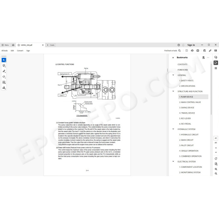 Hyundai Crawler Excavator HX19A service manual