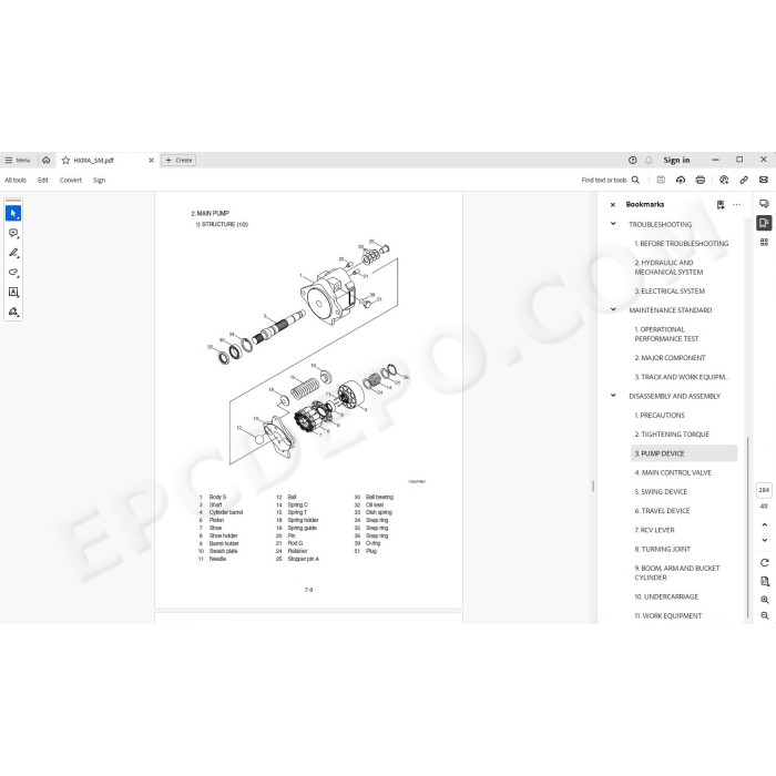 Hyundai Crawler Excavator HX19A service manual