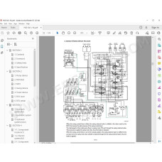 Hyundai Crawler Excavator HX210 HX220 service manual