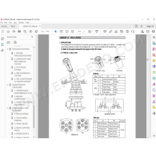 Hyundai Crawler Excavator HX300 HX330 service manual