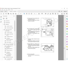 Hyundai Crawler Excavator HX300 HX330 service manual