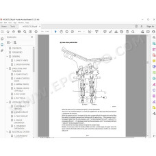 Hyundai Crawler Excavator HX340 HX350 HX380 service manual