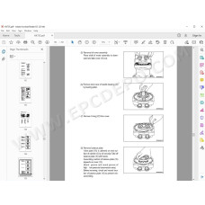 Hyundai Crawler Excavator HX55S HX60S HX75S service manual