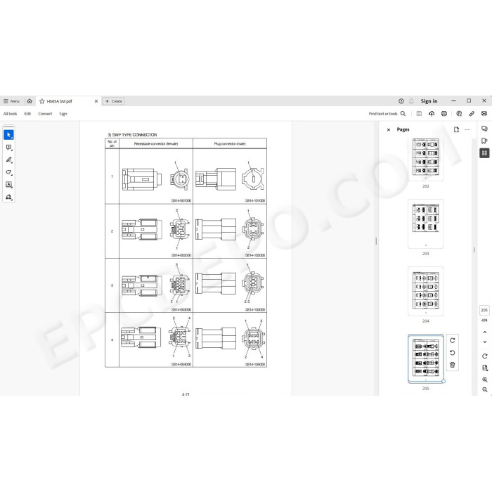 Hyundai Crawler Excavator HX65A service manual