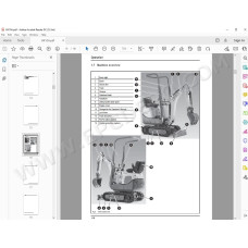 Hyundai Mini Excavator HX10A service manual
