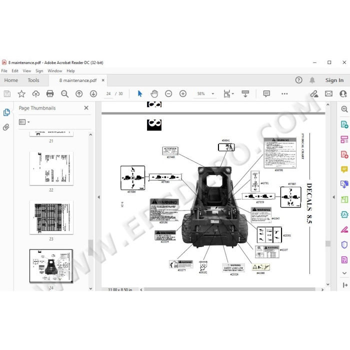 Hyundai Skid Steer Loader HSL650-7 HSL810-7 HSL850-7 service manual