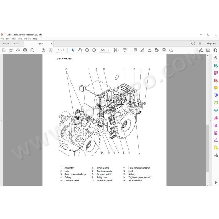 Hyundai Wheel Loader HL770-3 service manual