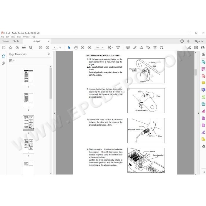 Hyundai Wheel Loader HL770-3 service manual