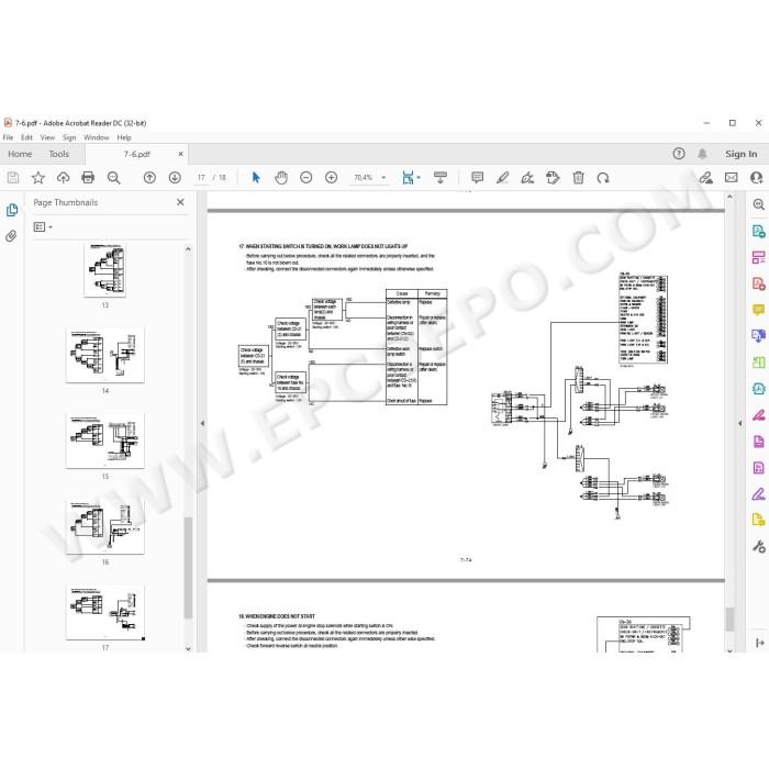 Hyundai Wheel Loader HL770-3 service manual