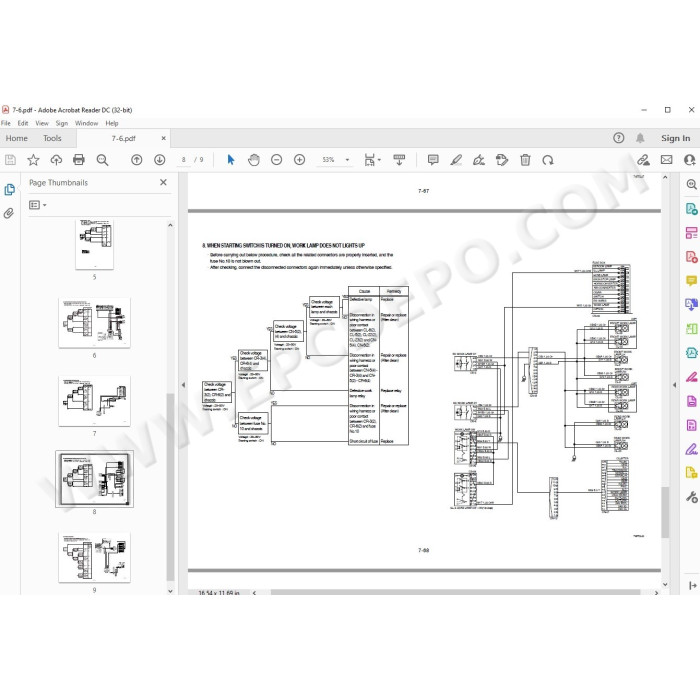 Hyundai Wheel Loader HL730-7 HL730TM-7 service manual