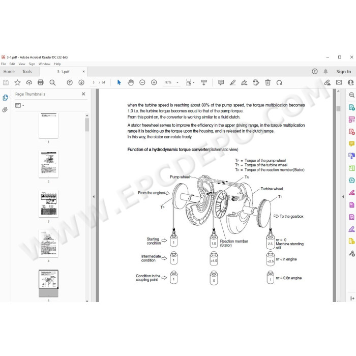 Hyundai Wheel Loader HL730-7A HL730TM-7A service manual
