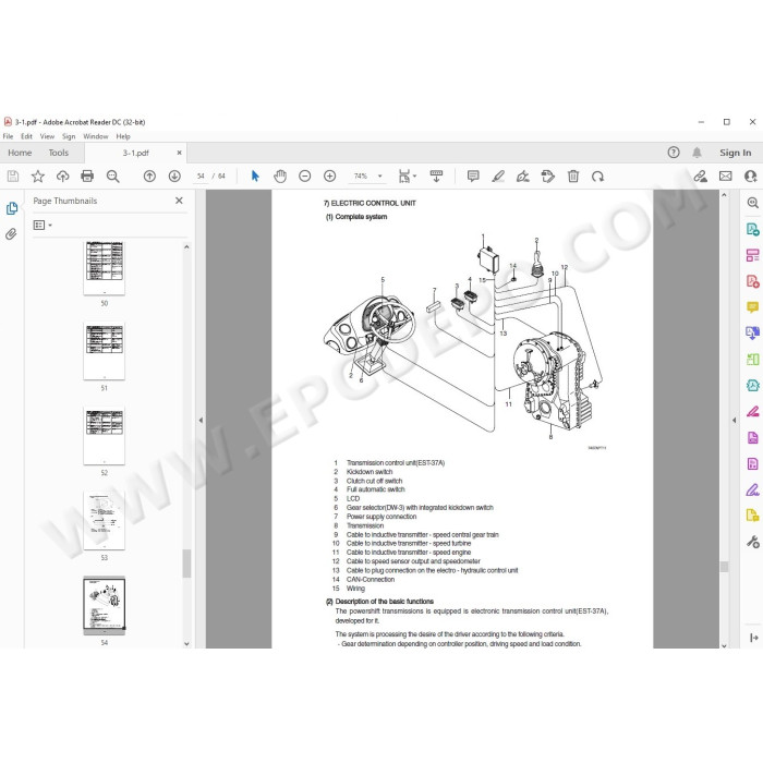 Hyundai Wheel Loader HL740-7A HL740TM-7A service manual