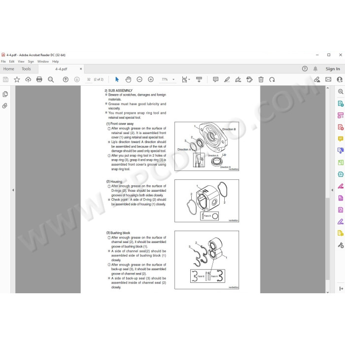 Hyundai Wheel Loader HL740-7S service manual