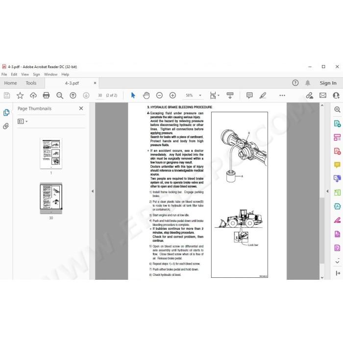 Hyundai Wheel Loader HL780-7A service manual