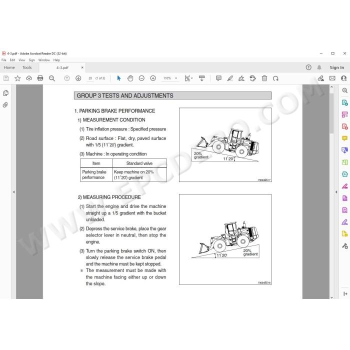Hyundai Wheel Loader HL730-9 HL730TM-9 service manual
