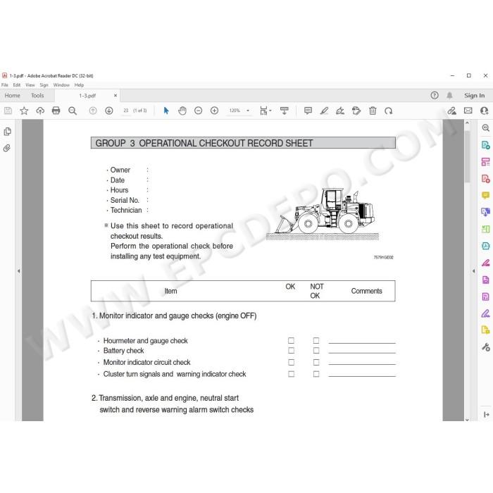 Hyundai Wheel Loader HL757-9S HL757-9SM service manual