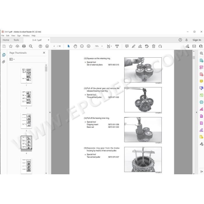 Hyundai Wheel Loader HL770-9 HL770-9A HL770-9S service manual