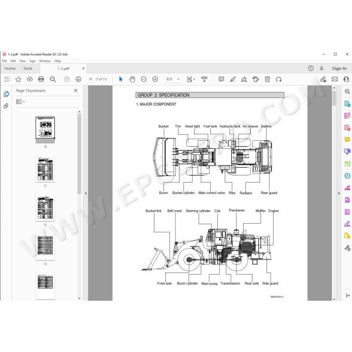 Hyundai Wheel Loader HL780-9 HL780-9A HL780-9S UMA service manual