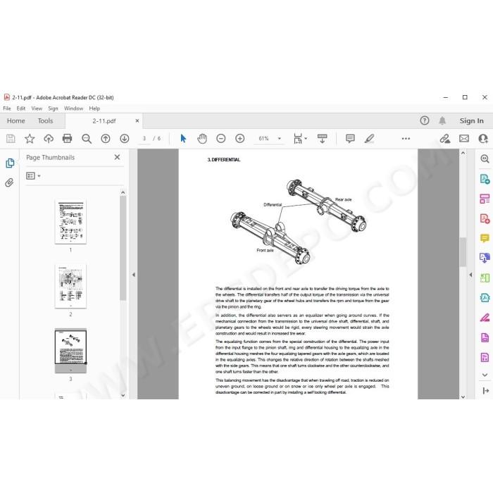 Hyundai Wheeled Excavator R130W-3 service manual