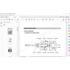 Hyundai Wheeled Excavator R170W-3 service manual