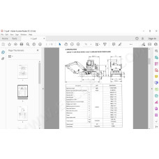 Hyundai Wheeled Excavator R55W-3 service manual
