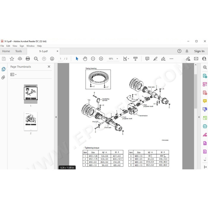Hyundai Wheeled Excavator R170W-7 R170W-7A service manual