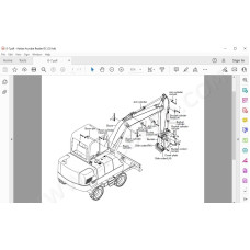 Hyundai Wheeled Excavator R55W-7 R55W-7A service manual