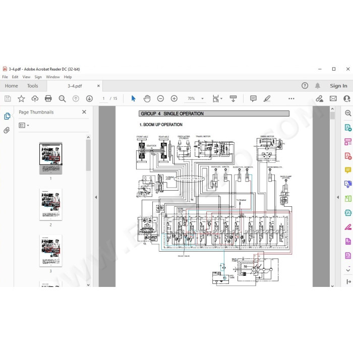 Hyundai Wheeled Excavator R55W-7 R55W-7A service manual