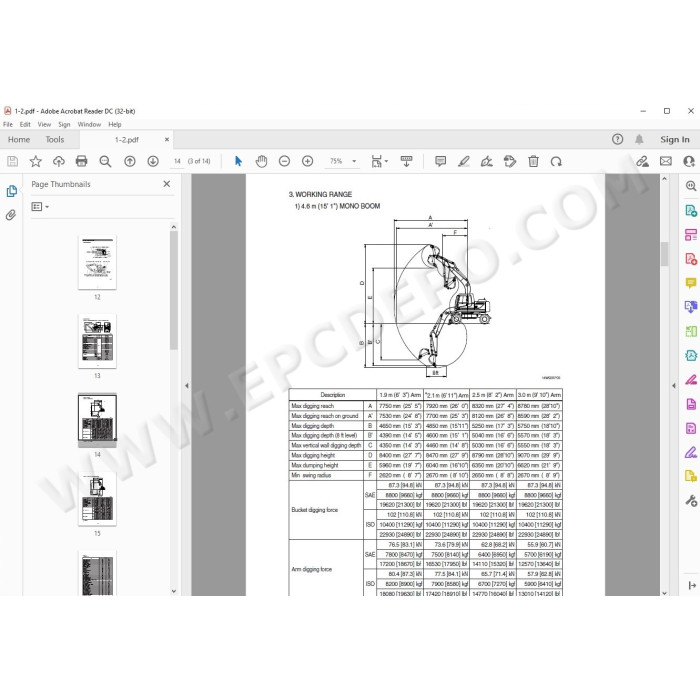 Hyundai Wheeled Excavator R140W-9 R140W-9A R140W-9S service manual