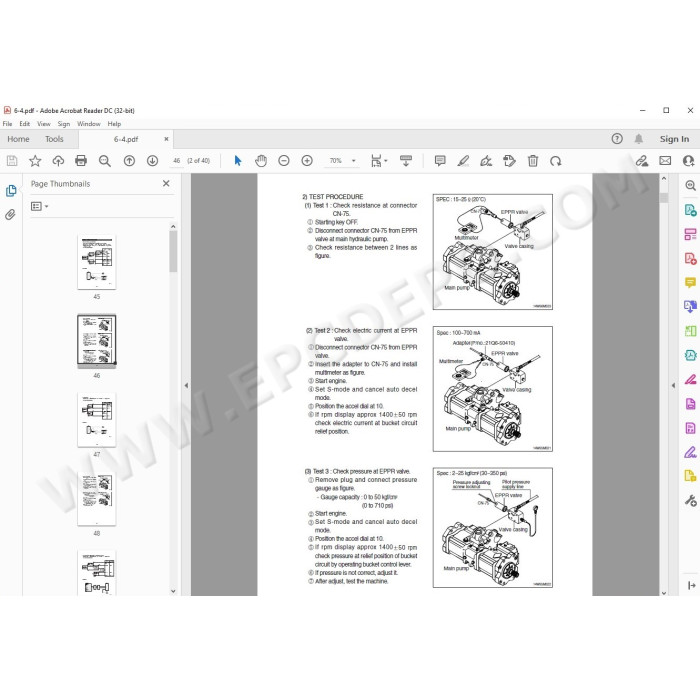 Hyundai Wheeled Excavator R140W-9 R140W-9A R140W-9S service manual
