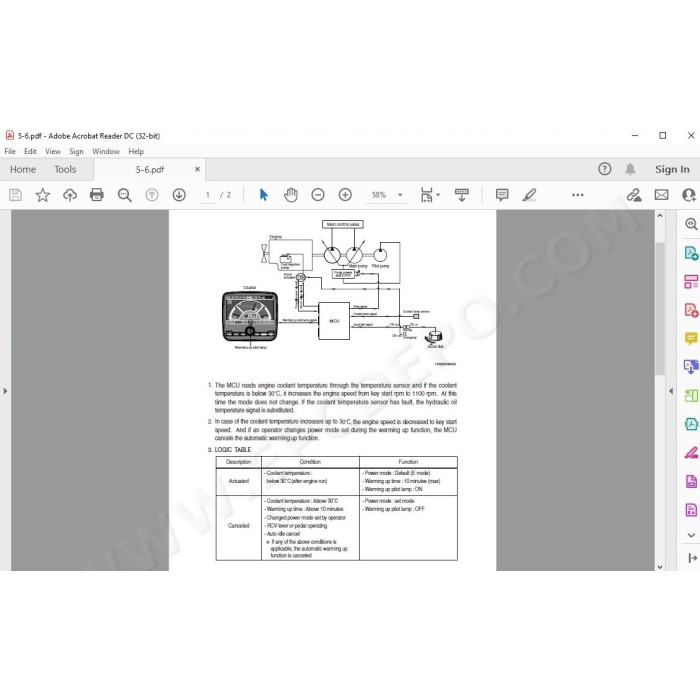 Hyundai Wheeled Excavator R170W-9 R170W-9S service manual