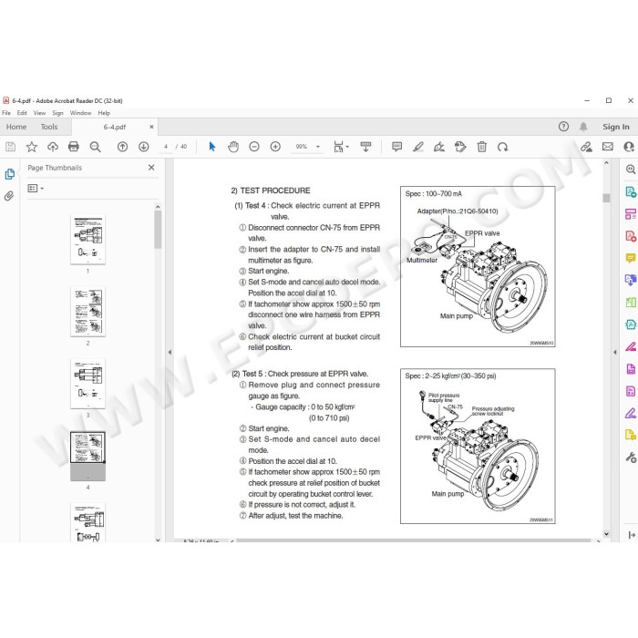 Hyundai Wheeled Excavator R210W-9 R210W-9A R210W-9AMH R210W-9S service manual