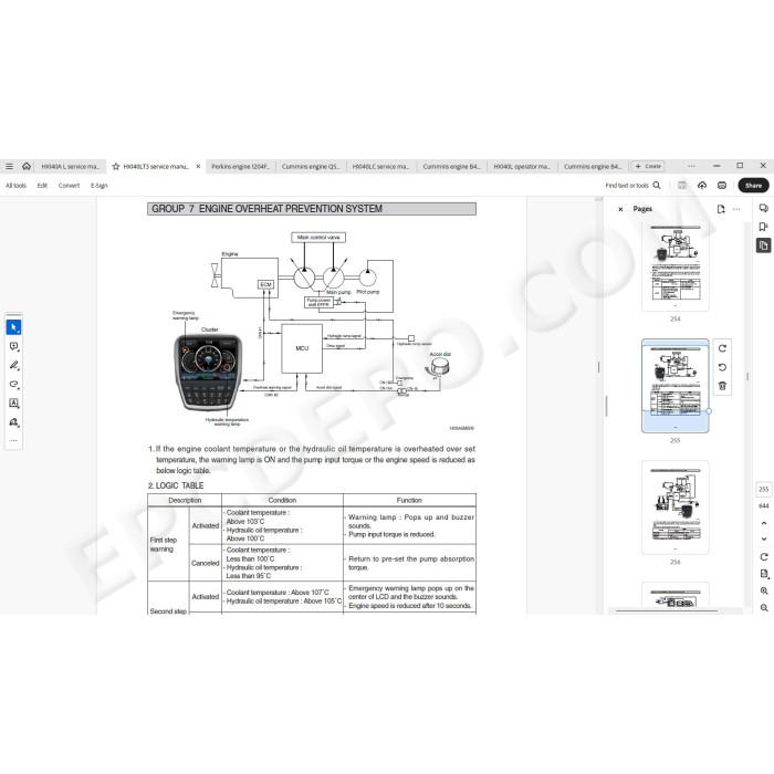 Hyundai Crawler Excavator HX140A L HX140L HX140LC HX140LT3 service manual
