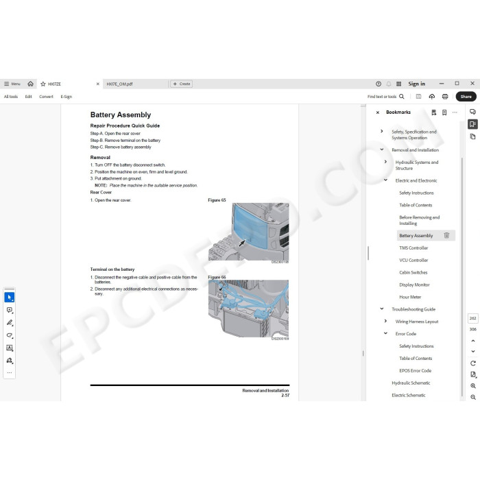 Hyundai Crawler Excavator HX17E service manual
