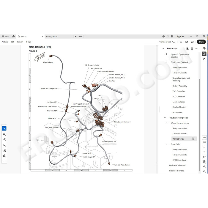 Hyundai Crawler Excavator HX17E service manual