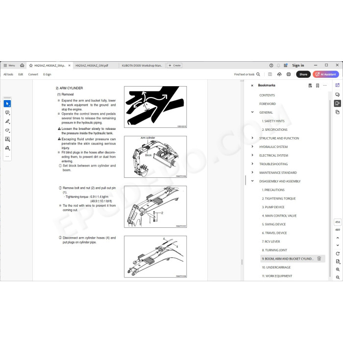 Hyundai Crawler Excavator HX25AZ HX30AZ service manual