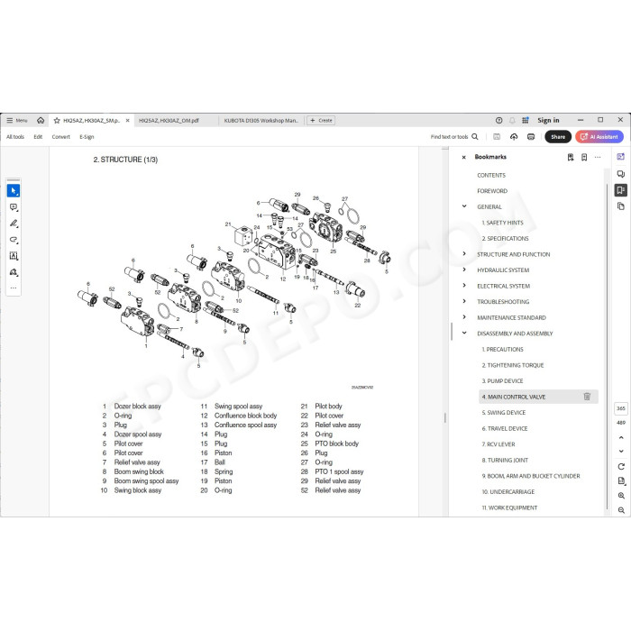 Hyundai Crawler Excavator HX25AZ HX30AZ service manual