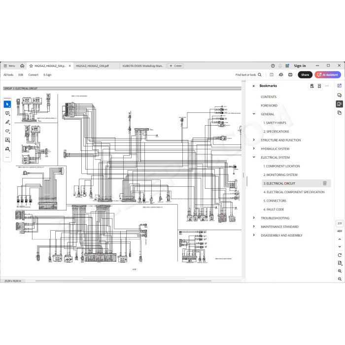Hyundai Crawler Excavator HX25AZ HX30AZ service manual