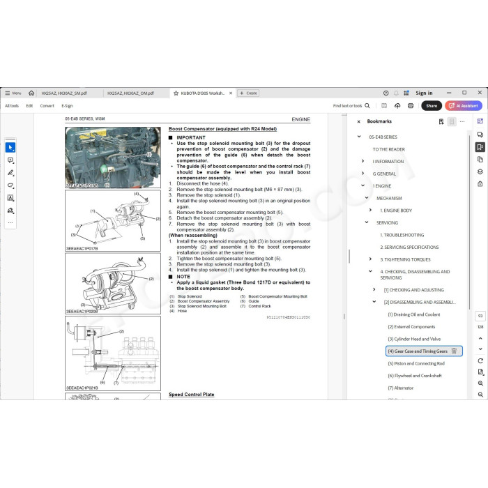 Hyundai Crawler Excavator HX25AZ HX30AZ service manual