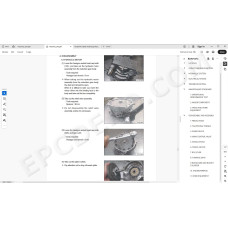Hyundai Crawler Excavator HX27AZ service manual