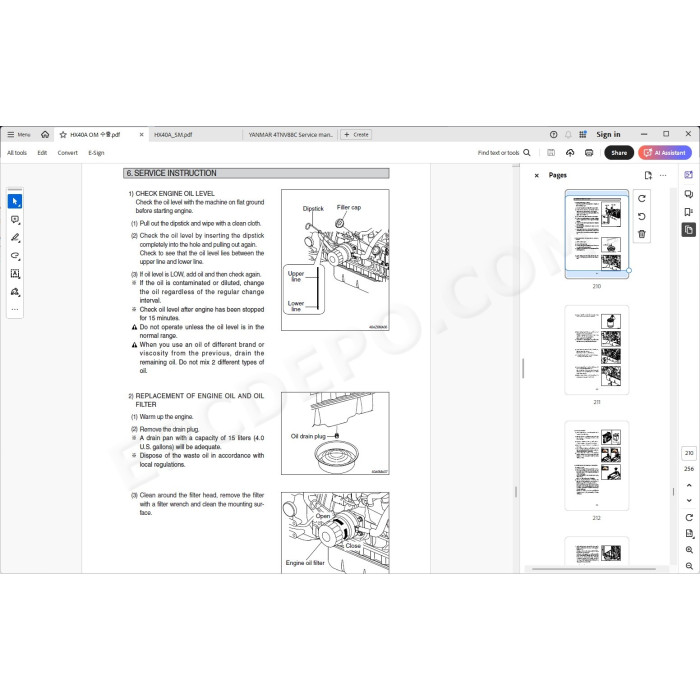 Hyundai Crawler Excavator HX40A service manual