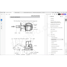 Hyundai Crawler Excavator HX55A CR service manual