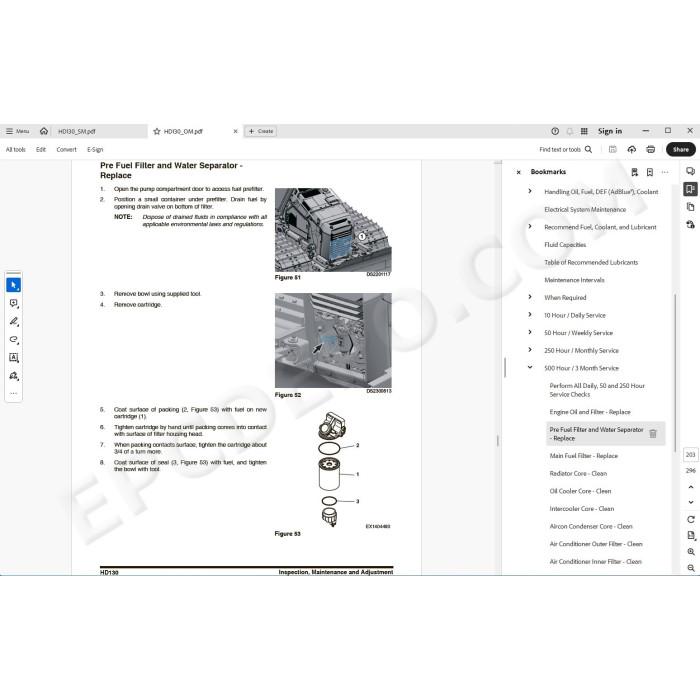 Hyundai Dozer HD130 service repair manual