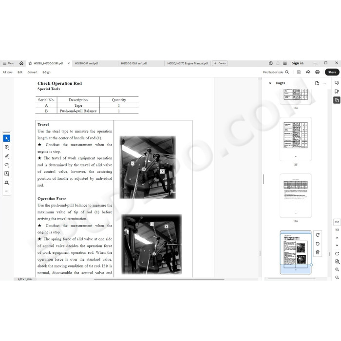 Hyundai Motor Grader HG130 HG130-3 service manual